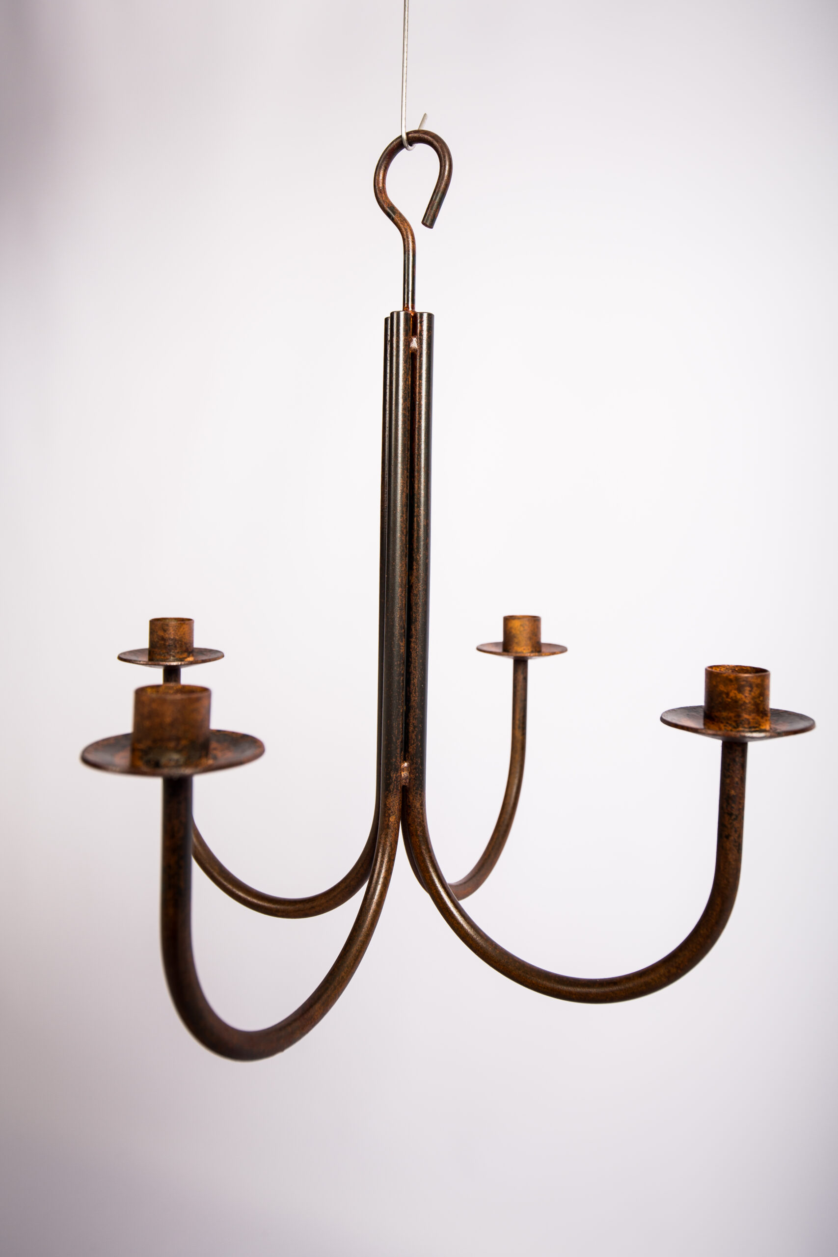 Retro lysestage i jern - Billede 6