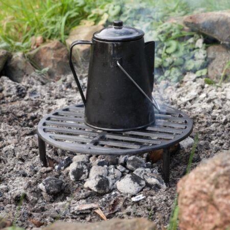 Grillrist til bålsted - støbejern